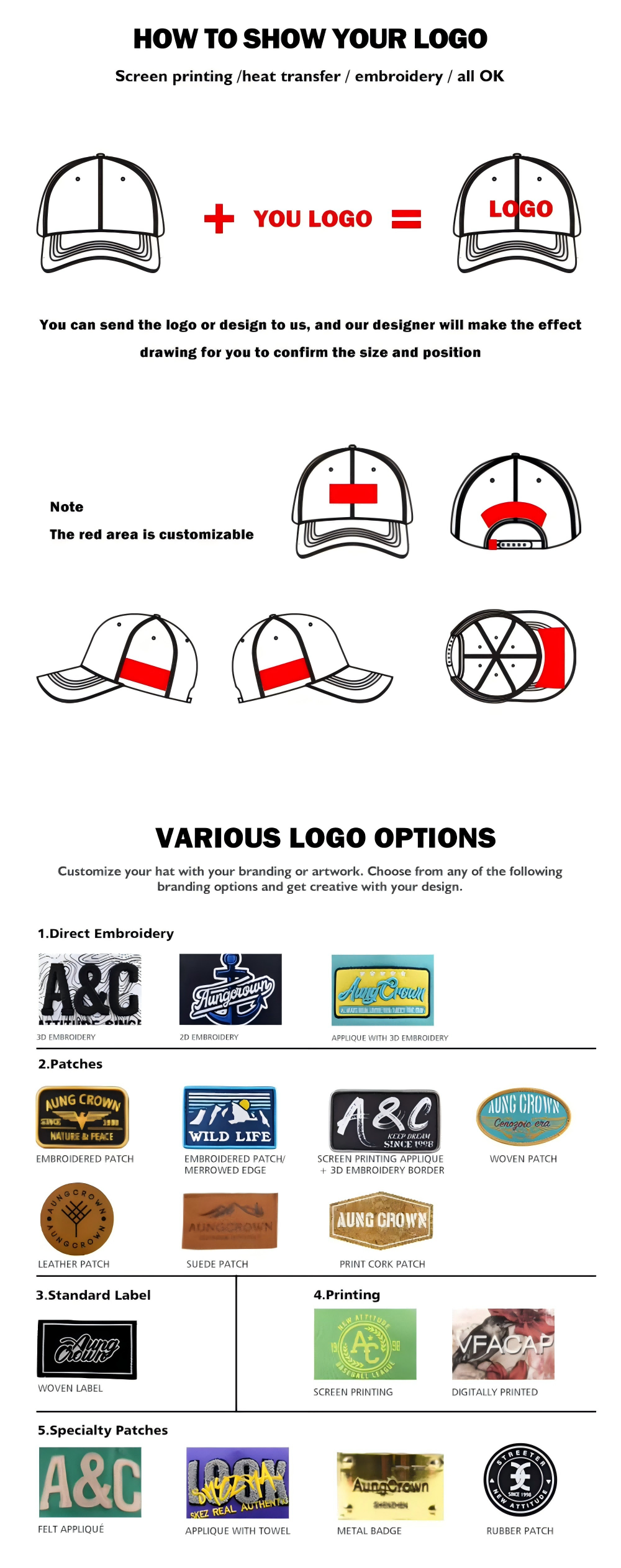 Customized Project for Custom Baseball Caps-Ilive Hat